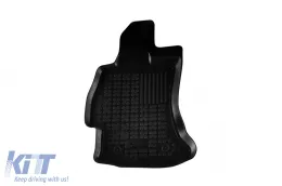 Spezifische Gummimatten geeignet für Subaru Forester 2012-2018, 4-teiliges Set, schwarze Farbe-image-6216489