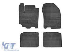 image-64-Spezifische Gummimatten geeignet für Suzuki SX4 S-Cross nach 2018, 4-teiliges Set, schwarze Farbe