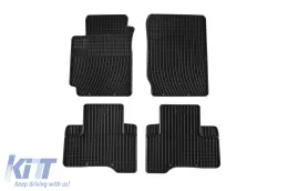 image-63-Spezifische Gummimatten geeignet für Suzuki Grand Vitara 2005-2017, 3-5 Türen, 4-teiliges Set, schwarze Farbe aus der Frogum El Toro Serie