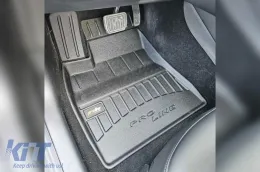 Spezifische Gummimatten geeignet für Tesla Model 3 2017-2023 aus der Frogum 3D ProLine-Serie, 3-teiliges Set, schwarze Farbe, mit 24-monatiger Garantie-image-6221652