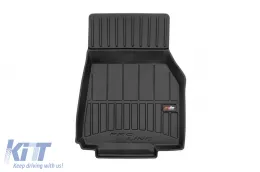 Spezifische Gummimatten geeignet für Tesla Model Y 2020-2025, 3-teiliges Set, schwarze Farbe, mit 24-monatiger Garantie aus der Frogum 3D ProLine-Serie.-image-6223492
