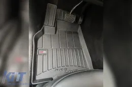 Spezifische Gummimatten geeignet für Tesla Model Y 2020-2025, 3-teiliges Set, schwarze Farbe, mit 24-monatiger Garantie aus der Frogum 3D ProLine-Serie.-image-6223500