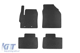 Spezifische Gummimatten geeignet für Toyota Aygo X nach 2022, 4-teiliges Set, schwarze Farbe-image-6250156
