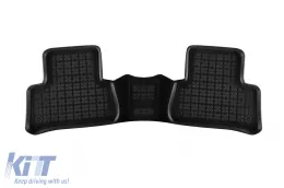 Spezifische Gummimatten geeignet für Toyota C-HR nach 2023, ohne PHeV-Version, 3-teiliges Set, schwarze Farbe-image-6215340