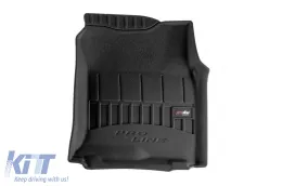 Spezifische Gummimatten geeignet für Toyota Land Cruiser J120 2002-2009, 3-teiliges Set, schwarze Farbe, mit 24-monatiger Garantie-image-6223709