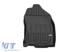 Spezifische Gummimatten geeignet für Toyota Rav4 Hybrid 2013-2019, 3-teiliges Set, schwarze Farbe, mit 24-monatiger Garantie-image-6222664
