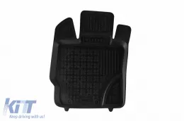 Spezifische Gummimatten geeignet für Toyota Yaris Hybrid 2012-2014, 3-teiliges Set, schwarze Farbe-image-6215176