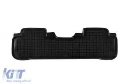 Spezifische Gummimatten geeignet für Toyota Highlander XV50 Hybrid nach 2013, 7 Sitze, 4-teiliges Set, schwarze Farbe-image-6215277