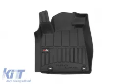 Spezifische Gummimatten geeignet für Toyota Tundra Crewmax 2010-2015, 3-teiliges Set, schwarze Farbe, mit 24-monatiger Garantie aus der Frogum 3D ProLine-Serie-image-6222276