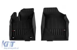 Spezifische Gummimatten geeignet für Toyota Highlander 2007-2013, 3-teiliges Set, schwarze Farbe, mit 24-monatiger Garantie-image-6222620