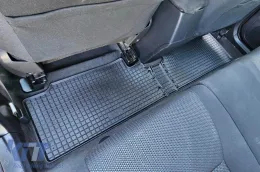 Spezifische Gummimatten geeignet für Toyota Auris, Corolla 2006-2012, 5-teiliges Set, schwarze Farbe-image-6228791
