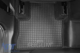 Spezifische Gummimatten geeignet für Toyota Rav4, Rav4 Hybrid nach 2019, Suzuki Across nach 2021, 4-teiliges Set, schwarze Farbe-image-6229122