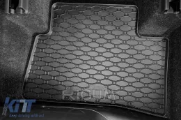 Spezifische Gummimatten geeignet für Toyota Corolla Cross nach 2022, 4-teiliges Set, schwarze Farbe-image-6229360