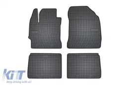 image-18-Spezifische Gummimatten geeignet für Toyota Corolla XI E160 2013-2019, 4-teiliges Set, schwarze Farbe