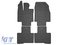 image-60-Spezifische Gummimatten geeignet für Toyota Highlander nach 2019, 4-teiliges Set, schwarze Farbe