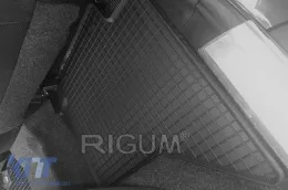 Spezifische Gummimatten geeignet für Toyota Hilux nach 2016 mit Doppelkabine, 4-teiliges Set, schwarze Farbe-image-6249515