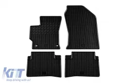 image-10-Spezifische Gummimatten geeignet für Toyota Corolla, Corolla Hybrid nach 2018, Suzuki Swace nach 2021, 4-teiliges Set, schwarze Farbe