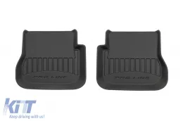 Spezifische Gummimatten geeignet für Volkswagen Caddy Life 2003-2020, 4-teiliges Set, schwarze Farbe, mit 24-monatiger Garantie aus der Frogum 3D ProLine-Serie.-image-6220905