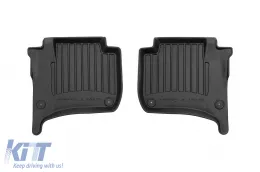 Spezifische Gummimatten geeignet für Volkswagen Touareg 2010-2018, Porsche Cayenne 2010-2017, 4-teiliges Set, schwarze Farbe, mit 24-monatiger Garantie-image-6221120
