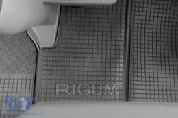 Spezifische Gummimatten geeignet für Volkswagen Crafter nach 2017, 3-teiliges Set, schwarze Farbe-image-6228977