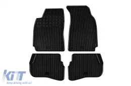 image-42-Spezifische Gummimatten geeignet für Volkswagen Passat B5 1997-2000, 4-teiliger Satz, schwarze Farbe