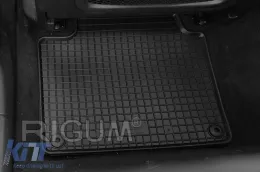 Spezifische Gummimatten geeignet für Volvo S90, V90 nach 2016, 4-teiliges Set, schwarze Farbe-image-6229149