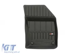 Spezifische Gummimatten geeignet für Volvo V60, V60 Cross Country, S60 nach 2018, 4-teiliges Set, schwarze Farbe, mit 24-monatiger Garantie-image-6221210