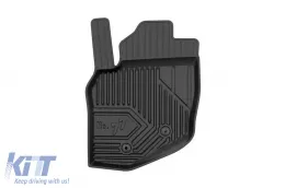 Spezifische Gummimatten geeignet für Volvo XC70 2000-2007, 4-teiliges Set, schwarze Farbe-image-6227149