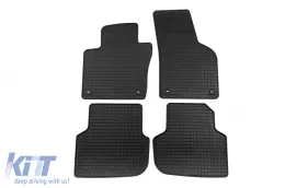 image-50-Spezifische Gummimatten geeignet für VW Jetta nach 2011, 4-teiliges Set, schwarze Farbe