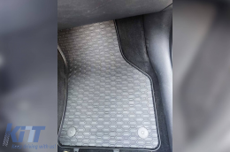 Spezifische Gummimatten von Geyer & Hosaja geeignet für Audi A3 8V, Sportback, Limousine, Cabrio nach 2012, Skoda Octavia 2013-2019, Octavia nach 2020, VW Passat B8 Limousine, Kombi nach 2014, Golf Sp-image-6227383