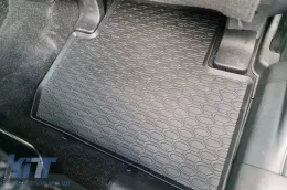 Spezifische Gummimatten von Geyer & Hosaja geeignet für Citroen C-crosser 2007-2012, Mitsubishi Outlander III 2012-2021, Peugeot 4007 2007-2012, 4-teiliges Set, schwarze Farbe-image-6228105