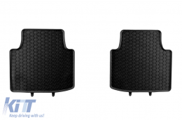 Spezifische Gummimatten von Geyer & Hosaja geeignet für Volkswagen Passat B9 Limousine, Kombi nach 2024, Skoda Superb nach 2023, 4-teiliges Set, schwarze Farbe-image-6229655