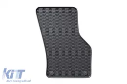Spezifische Gummimatten von Geyer & Hosaja geeignet für Skoda Octavia Kombi, Liftback 2013-2020, Volkswagen Golf VII Schrägheck 2012-2020, 2-teiliges Set, schwarze Farbe-image-6248142