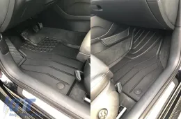 Spezifische Gummimatten von SPARTline geeignet für Audi A3 2012-2020, VW Golf 7 2008-2019, Seat Leon Hatchback 2012-2019, Volkswagen Jetta nach 2018, Golf 8, Seat Leon, Leon Hatchback nach 2020, 4-tei-image-6232862