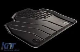 Spezifische Gummimatten von SPARTline geeignet für Skoda Kamiq, Scala nach 2019, 4-teiliges Set, schwarze Farbe-image-6232968