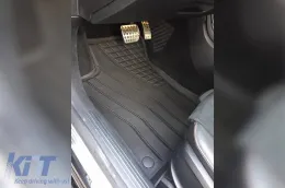 Spezifische Gummimatten von SPARTline geeignet für Mercedes A-Klasse W177, B-Klasse W247, CLA C118 nach 2018, 4-teiliges Set, schwarze Farbe-image-6233015