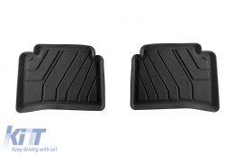 Spezifische Gummimatten von SPARTline geeignet für Toyota Corolla, Corolla Hybrid nach 2018, Suzuki Swace nach 2021, 4-teiliges Set, schwarze Farbe-image-6233047