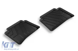 Spezifische Gummimatten von SPARTline geeignet für Toyota Corolla, Corolla Hybrid nach 2018, Suzuki Swace nach 2021, 4-teiliges Set, schwarze Farbe-image-6233048