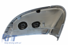 Spiegelabdeckungen für Audi A4 B9 16+ Aussterben Aluminium plattiert Seitlicher Assist-image-6043574