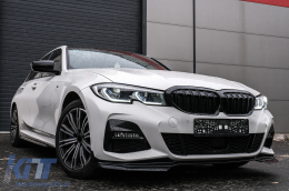 Spiegelabdeckungen für BMW 3 G20 G21 G28 2017+ Glänzend schwarz M Sport Look LHD-image-6092838