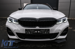 Spiegelabdeckungen für BMW 3 G20 G21 G28 2017+ Glänzend schwarz M Sport Look LHD-image-6092840