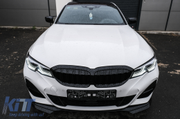 Spiegelabdeckungen für BMW 3 G20 G21 G28 2017+ Glänzend schwarz M Sport Look LHD-image-6092841