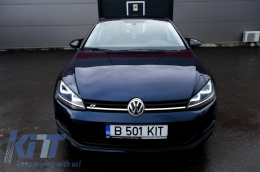 Spiegelabdeckungen für VW Golf 7 & 7.5 13+ Touran II 15-16 Alltrack 14-17 Glänzend schwarz-image-6052604