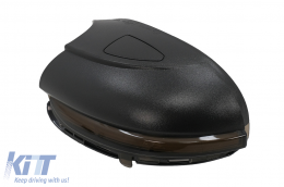 Spiegeldynamischer LED-Blinker für VW Golf 6 Hatchback 08-13 Touran 10-15 Rauch-image-6091270
