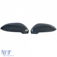 Spiegelkappen Carbon Look zum Austausch passend für VW Golf 8 2020-2023-image-6265953