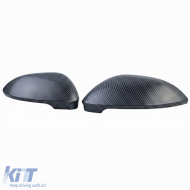 Spiegelkappen Carbon Look zum Austausch passend für VW Golf 8 2020-2023-image-6265954
