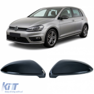 Spiegelkappen Carbon Look zum Austausch passend für VW Golf 7 2012-2017 - ODMCV6027442