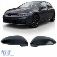 Spiegelkappen Schwarz Glanz zum Austausch passend für VW Golf 8 2020-2023 - ODMCV6027436