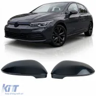 image-44-Spiegelkappen Schwarz Glanz zum Austausch passend für VW Golf 8 2020-2023