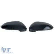 Spiegelkappen Schwarz Glanz zum Austausch passend für VW Golf 8 2020-2023-image-6265917